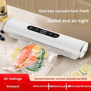 Petite machine de mise sous vide automatique pour aliments avec écran LCD en plastique pour la maison, capacité de 1,0 L, emballage pour conserver la fraîcheur, garantie d'un an - Product Image 3