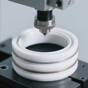 Anillo de cerámica de alúmina resistente a altas temperaturas para accesorios industriales de tuberías químicas - Product Image 2