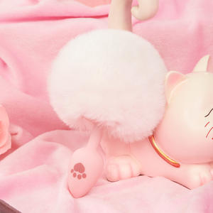 Jouets sexuels SM : Plug anal en silicone en forme de queue de chat pour masturbation féminine, jouets amusants et romantiques - Product Image 3