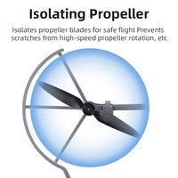 Protection d'hélice ultra-légère Protection de lame Protection Anti Collision Ring Props Drone Accessoires pour DJI Air 3