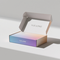 Benutzer definierte Wellpappe recycelbare Logo rosa Geschenk verpackung Schuhe Kleidung Box Papier Post Mailer Versand boxen für kleine Unternehmen