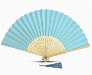 Hand-<b>Crafted</b> Eco-Friendly <b>Bamboo</b> Paper Fans Artisan-<b>Crafted</b> Retention Custom Traditional Style Painted for Home Decoration - Product Image 1
