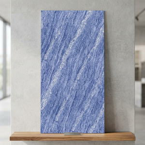 Amezon Blue DC European Standard Porcelain Tiles 24x48 Inches / 600x1200 mm 20mm Antibacterial Outdoor Hall Bathroom Floor <b>Wall</b> - Product Image 3
