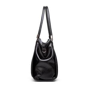 Borsa Tote Grigia Personalizzata in Pelle PU, Grande Capacità, Versatile, per Lavoro e Uso Quotidiano - Product Image 4