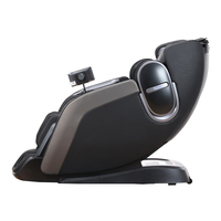 Silla de Masaje Corporal Completo 3D de Lujo Zhou Qi, Gravedad Cero, Control por Voz con IA, Carga Inalámbrica, Música Bluetooth