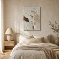 Peinture à l'huile faite à la main 60x80cm, texture blanche, peinte à la main sur toile premium, tableaux et décorations murales