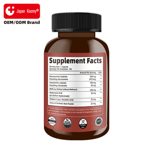 Complément alimentaire de glucosamine et de chondroïtine Shecome de haute qualité pour soutenir la santé des articulations et des os, 180 capsules de glucosamine et de chondroïtine - Product Image 6