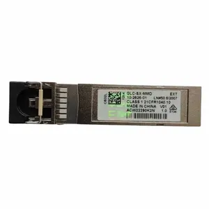 New Original GLC-SX-MMD 1000BASE-SX SFP 1.25G 850nm 550m DOM LC MMF Transceiver Module GLC-SX-MMD