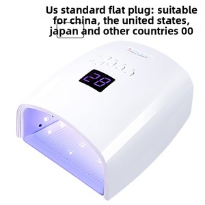 Lampe à ongles rechargeable 72W, sécheuse de gel acrylique haute puissance, lumière UV LED, équipement professionnel de séchage et de durcissement pour salon de manucure - Product Image 5