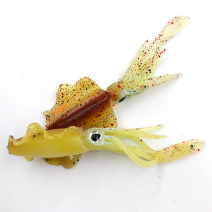 Nuova Esca Morbida a Forma di Calamaro Mini 7cm 2g Luminosa per Pesca <span class=keywords><strong>in</strong></span> <span class=keywords><strong>Mare</strong></span> e Fiume/Lago, Materiale <span class=keywords><strong>in</strong></span> <span class=keywords><strong>Silicone</strong></span>, <span class=keywords><strong>Esche</strong></span> Bioniche a Forma di Polpo - Product Image 5