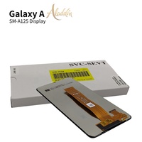 Téléphones mobiles d'origine LCD pour Samsung A125 A12 Pièces de téléphone portable Remplacement LCD Réparation avec LCD d'origine Service Pack