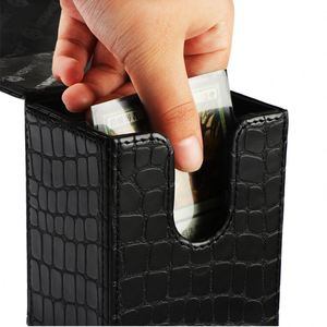 Caja de Cartas FX Black Kirin con Carga Lateral para Juegos de Cartas Coleccionables, Patrón Mítico, Cuero PU, Estuche Horizontal para Almacenamiento de Cartas de Juego - Product Image 3