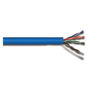 Câble réseau UTP blindé Cat5E RJ45 avec gaine PVC/LSZH, conducteur en cuivre pur massif, 4 paires, longueur 305 m, câble Ethernet LAN - Product Image 1