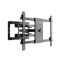 Soporte de pared de TV de alta resistencia, televisores de 100 pulgadas, función giratoria de movimiento completo, LCD, Plasma, uso en oficina, pantallas grandes estándar de acero