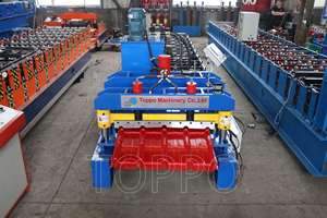 Machine automatique à grande vitesse pour la fabrication de tuiles en céramique, machine de formage de tuiles de <span class=keywords><strong>toiture</strong></span> - Product Image 2