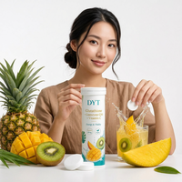 Comprimés effervescents de glutathion, coenzyme Q10 et vitamine C, végétaliens, pour adultes, supplément énergétique et vitalité, marque privée OEM ODM