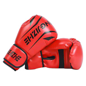 Guantes de Boxeo Dorados con Forro Interior Grueso, Cierre de Velcro en la Muñeca, Unisex, para Entrenamiento de Sanda, Combate, Saco de Boxeo, Moldeado en una Sola Pieza - Product Image 4
