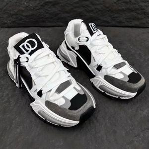 รองเท้าเดินลำลองคุณภาพสูง ระบายอากาศได้ดี สำหรับผู้ชายและผู้หญิง หนังแท้ ดีไซน์หรูหรา ใส่ได้ทุกฤดู - Product Image 2