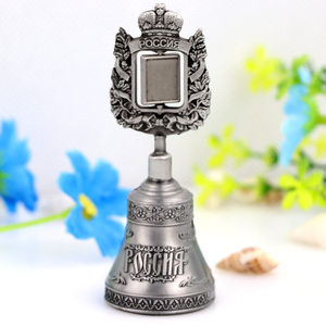 Fabrikant Prijs Souvenirs Luxe Custom Logo Zinklegering Metaal 3d Hand Diner Bel - Product Image 2