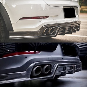 ดิฟฟิวเซอร์หลังคาร์บอนไฟเบอร์ทรง CM สำหรับ <span class=keywords><strong>Cayenne</strong></span> Turbo <span class=keywords><strong>GTS</strong></span> พร้อมไฟ สำหรับ <span class=keywords><strong>Porsche</strong></span> <span class=keywords><strong>Cayenne</strong></span> ปี 2019-2022 - Product Image 2
