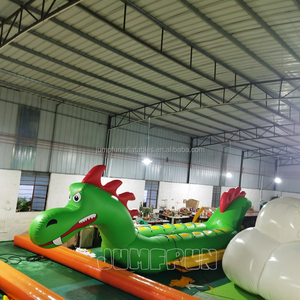 Gommoni Giganti a Forma di Drago per Adulti Tubolare 97cm Dinosauro Gonfiabile Gioco Acquatico Rimorchiabile da Discoteca Grande Banana Boat Mostro - Product Image 5