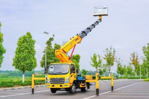 Piattaforma aerea telescopica Foton da 14 a 40 metri <span class=keywords><strong>con</strong></span> <span class=keywords><strong>cestello</strong></span> di lavoro, molto richiesta in Cile, per la raccolta delle ciliegie - Product Image 2