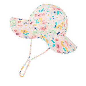 Sombrero de pescador ajustable para exteriores, ala ancha, nuevo cubo para niñas, gorra de protección <span class=keywords><strong>solar</strong></span>, sombreros de Navidad, correa ajustable para sol de playa - Product Image 2