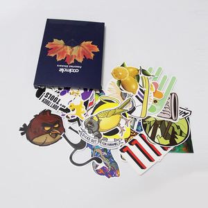 Paquete de Pegatinas Personalizadas de Vinilo Holográfico con Dibujos Animados, Resistentes al Agua, para Niños, Etiquetas Troqueladas, Pegatinas de Marca - Product Image 3