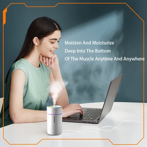 2024 New Hot Car <b>Humidifier</b> Air Purifier with Aromatherapy Essential Oil Car Sprayer Car Odor Removal Fragrance Water Atmosphere - Product Image 5