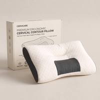 Oreiller de luxe pour hôtel cinq étoiles, oreiller Hilton, 1000g, rembourrage en fibre de polyester, lavable, soutien ergonomique du cou, pour dormir