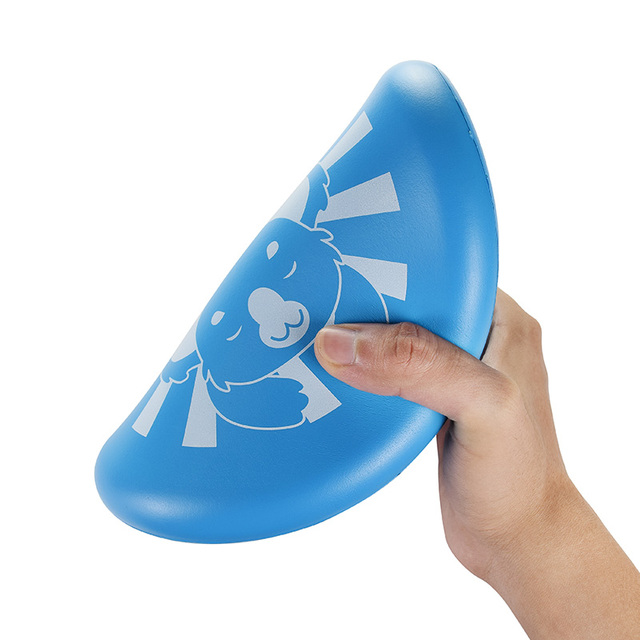 Custom Logo Printed Children's Beach Toy Plastic Flying Disc 20cm Soft Golf Disc