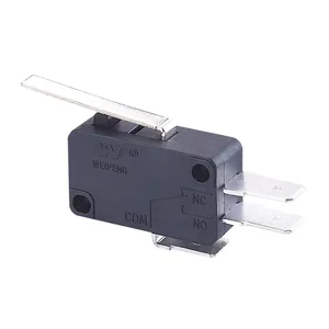 HK-14-21AP-354 Kw10 21A 250V ปิดผนึก Micro Momentary Switch 27Mm Lever