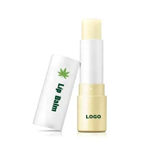 Private Label Vegan Cruelty Free Natural Oil Preparing Lip Balm Chapstick with LOGO