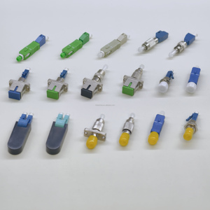 ตัวแปลงอะแดปเตอร์ไฟเบอร์ออปติก APC SC ตัวผู้เป็นตัวเมียพร้อมวัสดุพลาสติกและความยาวคลื่น1260-1650nm - Product Image 5