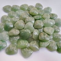 Batu Sodalite Bentuk Hati, Kristal Biru Poles, Batu Genggam Bentuk Hati untuk Meditasi, Dekorasi Rumah, Grosir