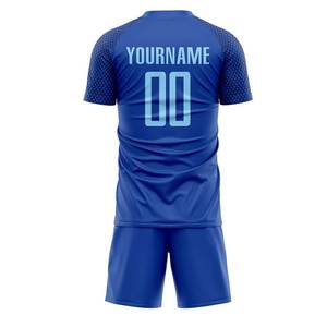 Uniforme de Fútbol Personalizable, Transpirable, Estampado, Manga Corta, 100% Poliéster, Secado Rápido, Verano, Unisex, Gran Venta - Product Image 3