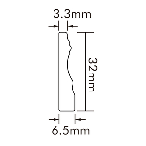 Nẹp chân tường PVC mềm RAITTO S32-A, ốp tường vinyl, nẹp tường vinyl dẻo tự dính, nẹp chân tường cao su - Product Image 6