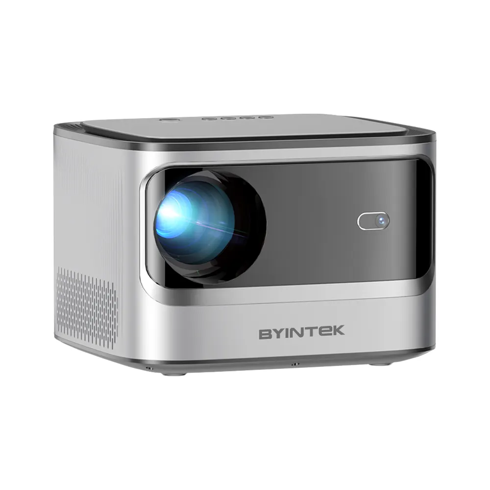 BYINTEK X25 풀 HD 프로젝터 1080P 4K 비디오 자동 초점 WiFi 스마트 LCD LED 비디오 홈 시어터 프로젝터