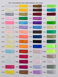 Pita Satin Warna-warni Hanfan 2cm Satu Sisi 100% Poliester Gulungan Besar Buatan Tangan untuk Kemasan Kado - Product Image 5