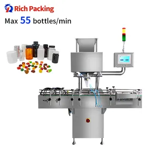Automatic Capsule Softgel Tablet Counter Machine Bottling Gummy Capsule Tablet Counting Machine