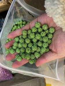 Glinsterende jurk met kraal- en strassversiering, kristallen pave strass kralen, groothandel - Product Image 1