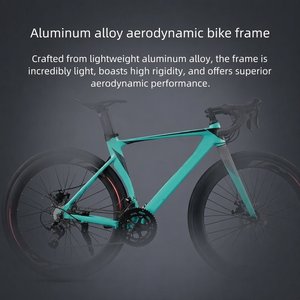 Nuova Bici da Corsa 2026, Bicicletta a Manubrio Piatto a 14 Velocità, Ultra-Leggera per Adulti, Adolescenti, Uomini e Donne - Product Image 3