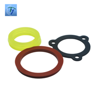 Joint torique rainuré en caoutchouc silicone, résistant à l'usure, dureté 70-90 Shore, taille personnalisée, fabrication OEM, qualité alimentaire, étanchéité haute température
