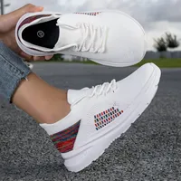 Chaussures chaussettes pour femmes à bout large, respirantes, en tissu extensible, légères, avec semelle intermédiaire en EVA amortissante, baskets de sport antidérapantes pour l'hiver