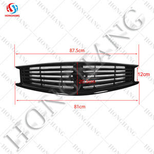 Honghang Brand Manufacture Auto Spare <strong>Parts</strong> New Style Car Front Bumper Grille Lip for <strong>Infiniti</strong> G37 Accessories <strong>Parts</strong> 2008-2013 - Product Image 1