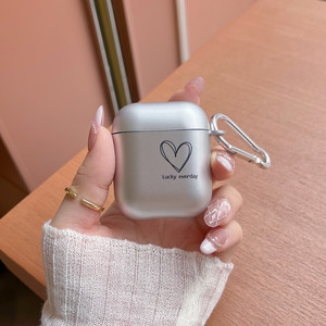 Funda en Forma de Corazón con Pintura Electrolítica para AirPods Pro 3 / para AirPods 4, Funda Protectora para Auriculares a Prueba de Golpes - Product Image 6