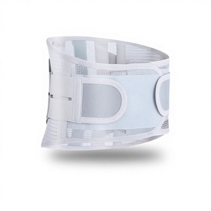 KS Lumbar <b>Support</b> Belt Wide Steel Plate Adjustable Breathable For <b>Back</b> Pain Relief Universal Size - Product Image 2