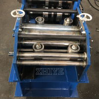 Ligne de production automatique de poutrelles en C, machine de formage à froid de profilés en Z avec système informatique Siemens et moteurs