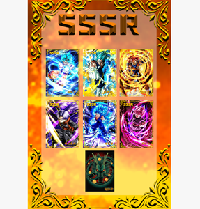 QM Carta Japan Anime Fan Art <span class=keywords><strong>Super</strong></span> <span class=keywords><strong>Dragon</strong></span> <span class=keywords><strong>Carte</strong></span> Métallique de Collection en Aluminium Pur Jouets pour Enfants Boîtes Mystères Modèle en Gros à Bas <span class=keywords><strong>Prix</strong></span> - Product Image 5