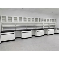 Tables de travail réglables en métal pour laboratoire de pharmacie et de chimie